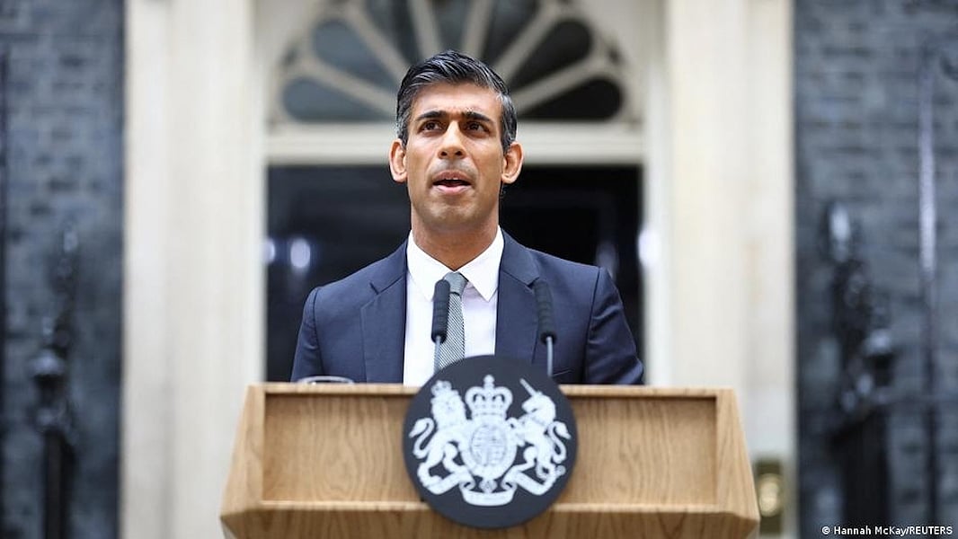 British PM Sunak says he has been elected to fix 'mistakes' made by his predecessor
