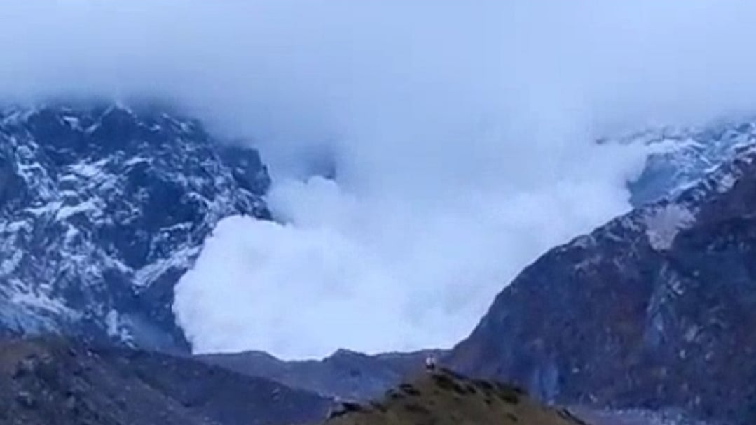 Avalanche again hits hills near Kedarnath temple