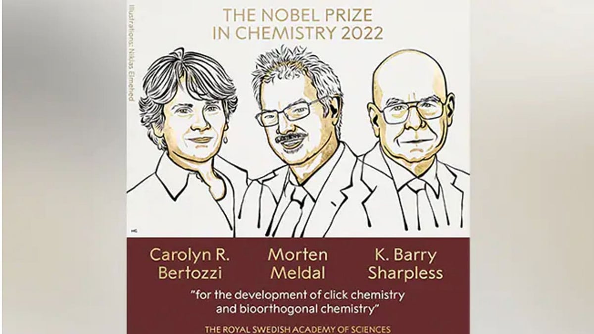 Nobel prize for 3 chemists who made molecules 'click'
