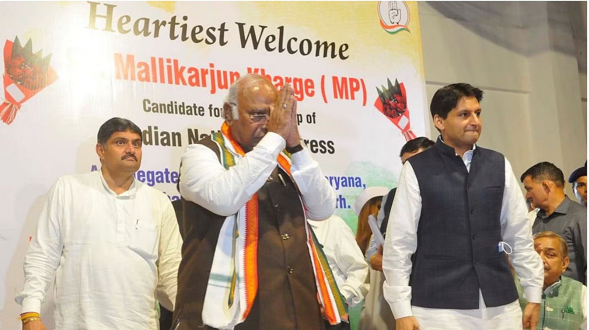 Mallikarjun Kharge elected the new Congress president