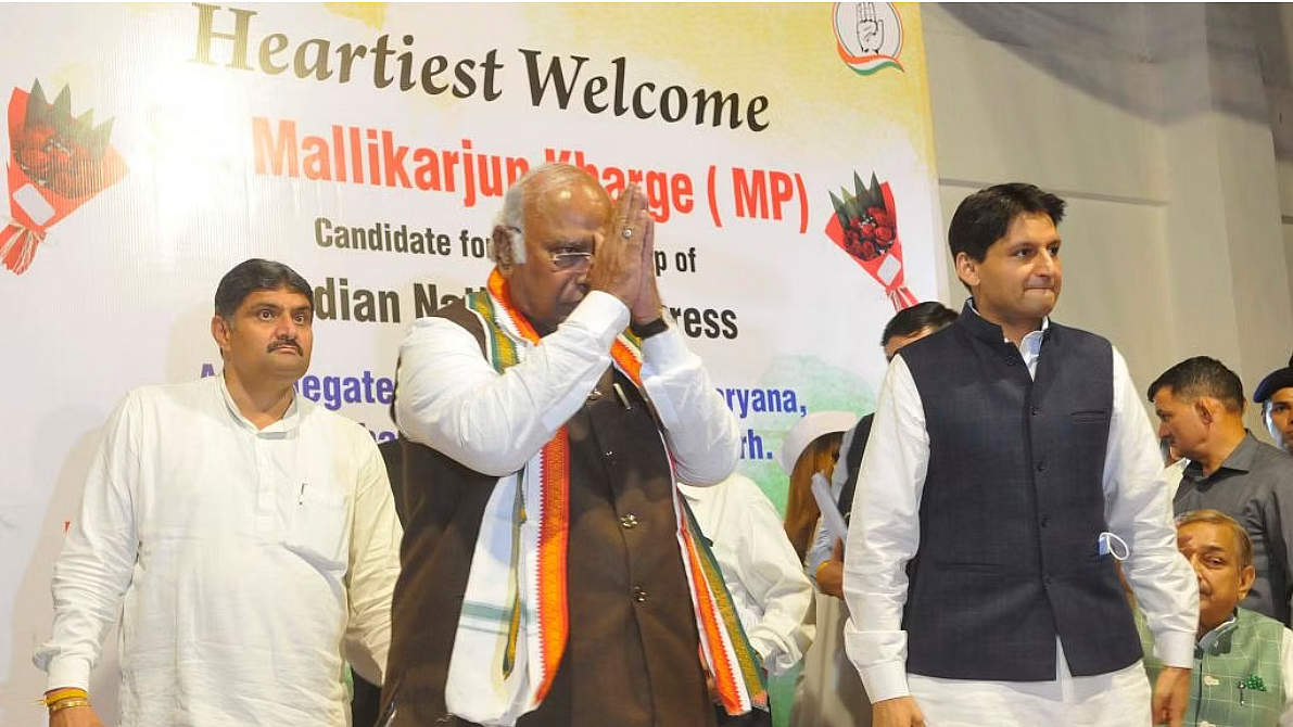 Mallikarjun Kharge elected the new Congress president