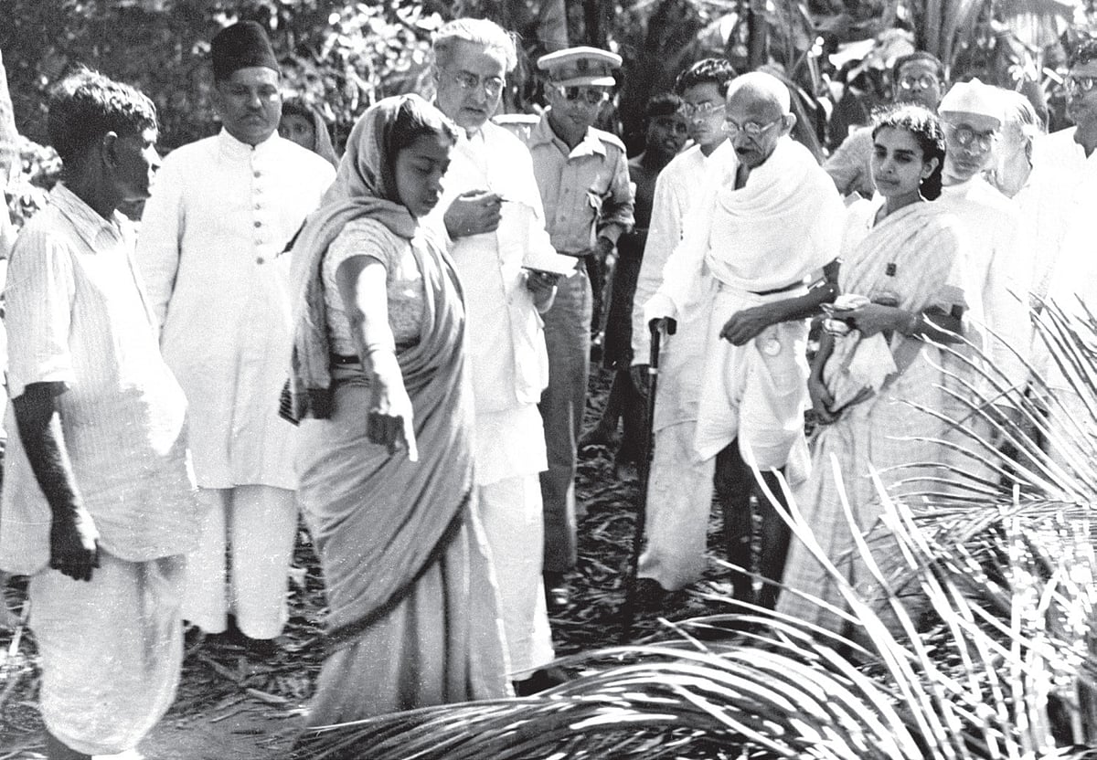 The fibre of Gandhi's resistance