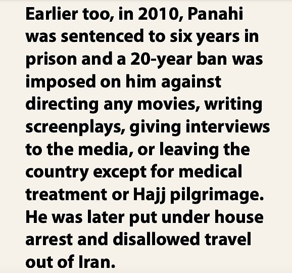 From Iran, films on freedom and fascism