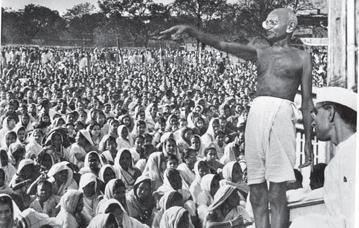 The fibre of Gandhi's resistance