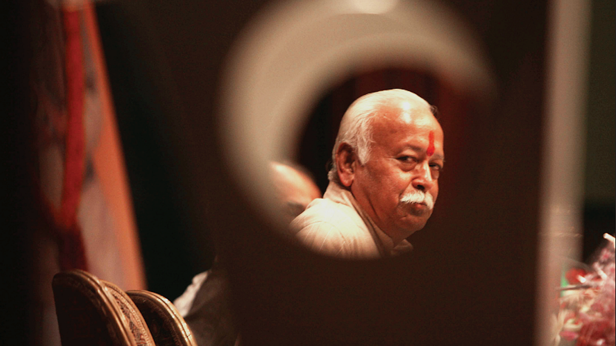 RSS chief Mohan Bhagwat (Photo: Getty Images)