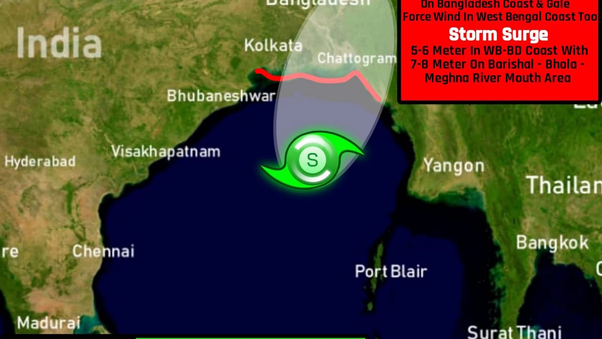 Cyclone Sitrang intensifies, high alert in Bengal, Odisha and the N-E