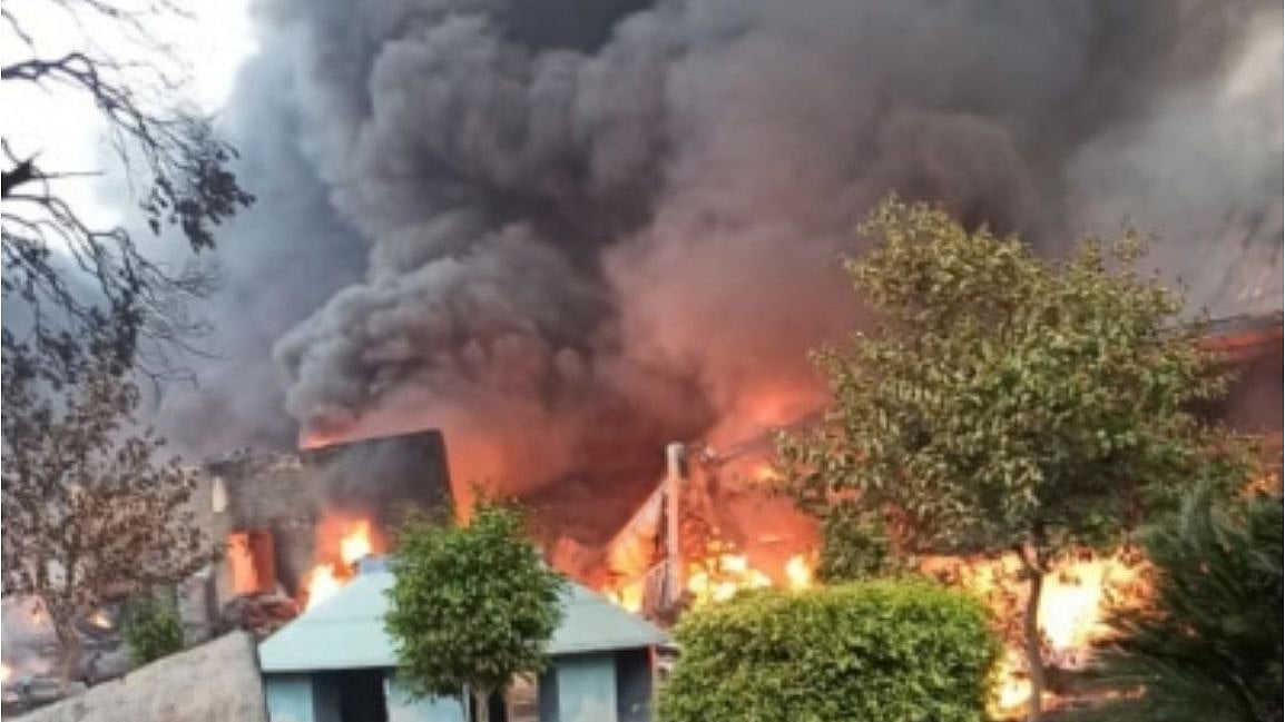 Fire breaks out in auto parts manufacturing unit in Gurugram