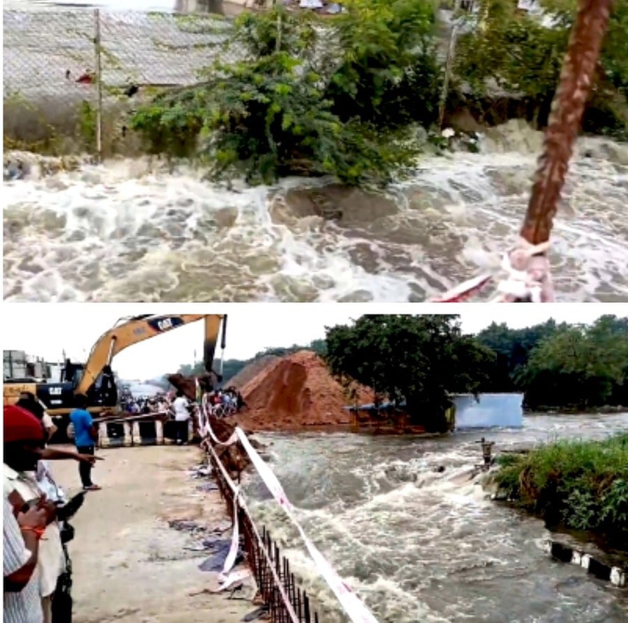 Andhra Pradesh: Parts of Anantapur town inundated after heavy rains