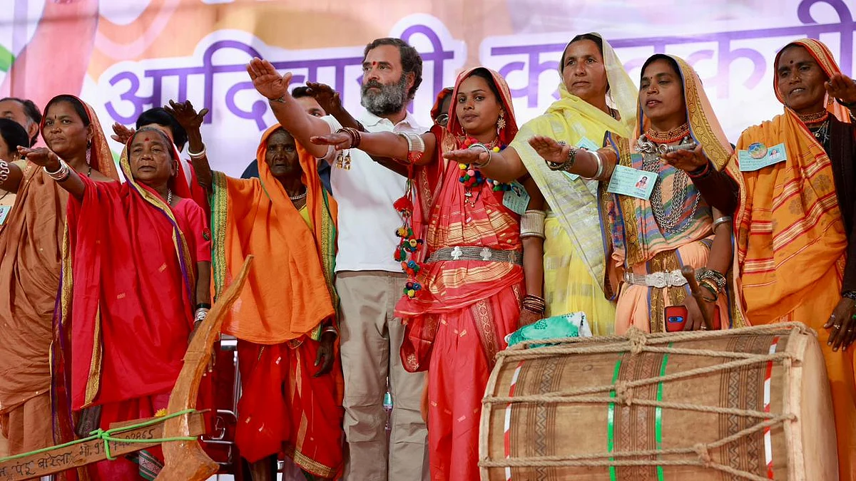 Modi govt weakening laws framed by UPA to empower tribals: Rahul Gandhi