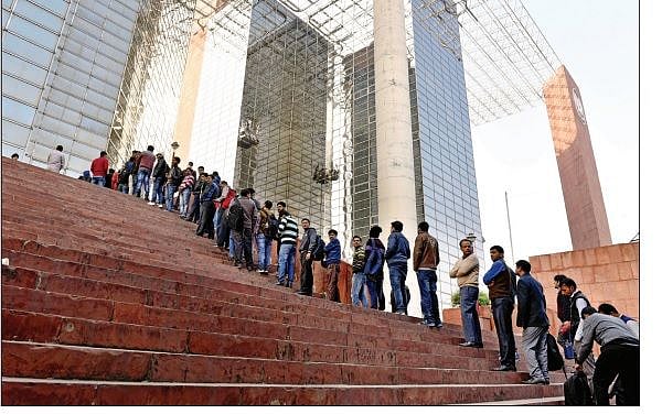 It’s the queue that enables millions of people to shop, board trains, go to cinemas, get their work done in offices and banks without murdering each other in a temple-like stampede