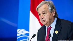 Guterres condemns Gaza hospital blast, calls for humanitarian ceasefire