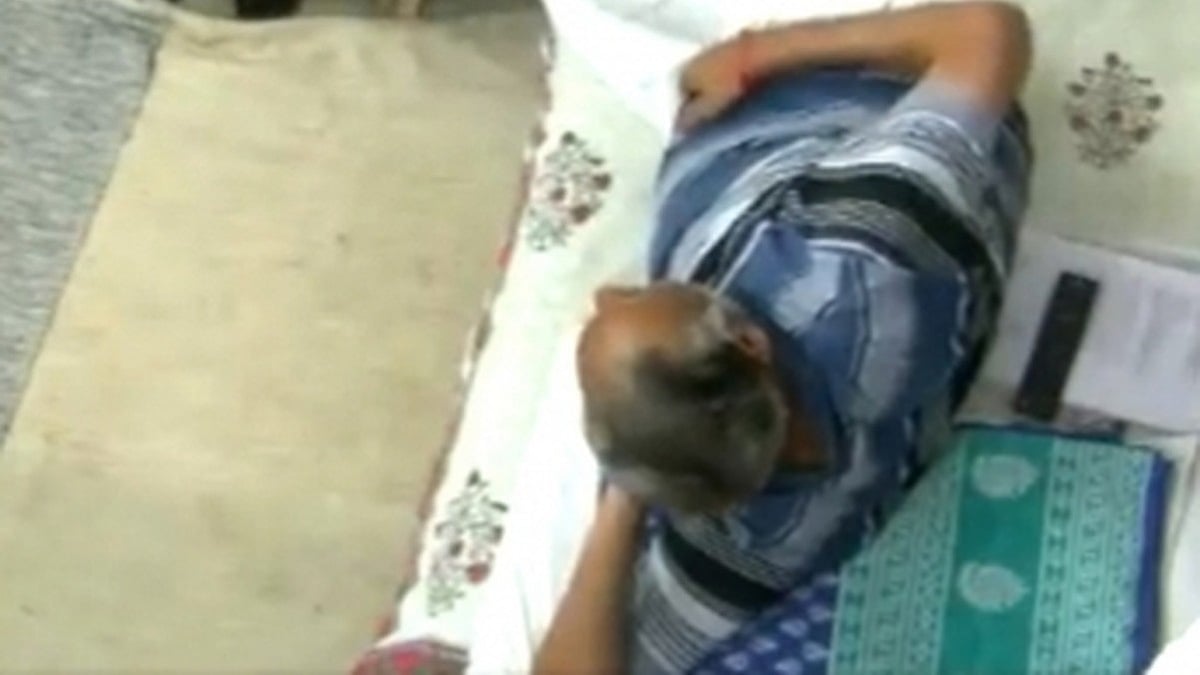 Now, a new video of Satyendar Jain with Tihar Superintendent surfaces