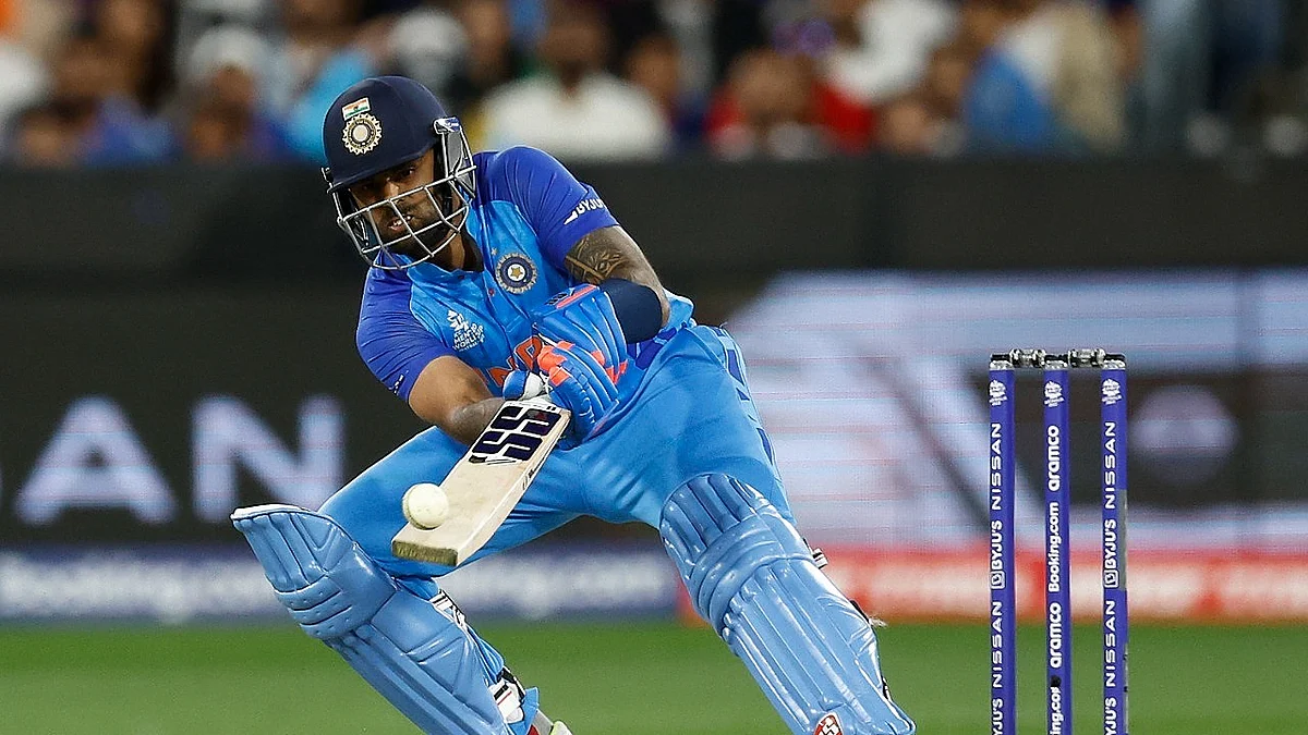 Surya blitzkrieg takes India to 186/5