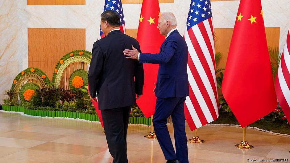 US President Joe Biden with Chinese counterpart Xi Jinping (Photo: National Herald Archives)