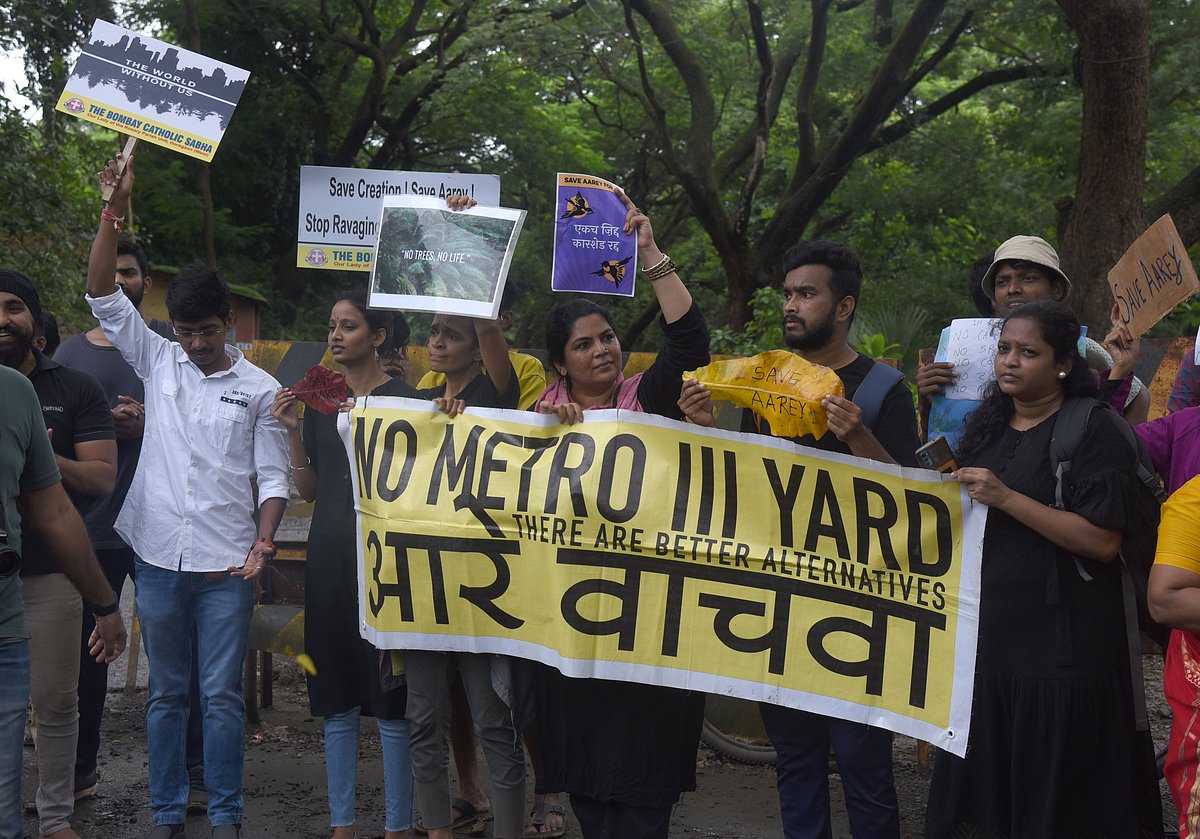 SC allows MMRCL to cut 84 trees at Mumbai’s Aarey forest for metro car shed project
