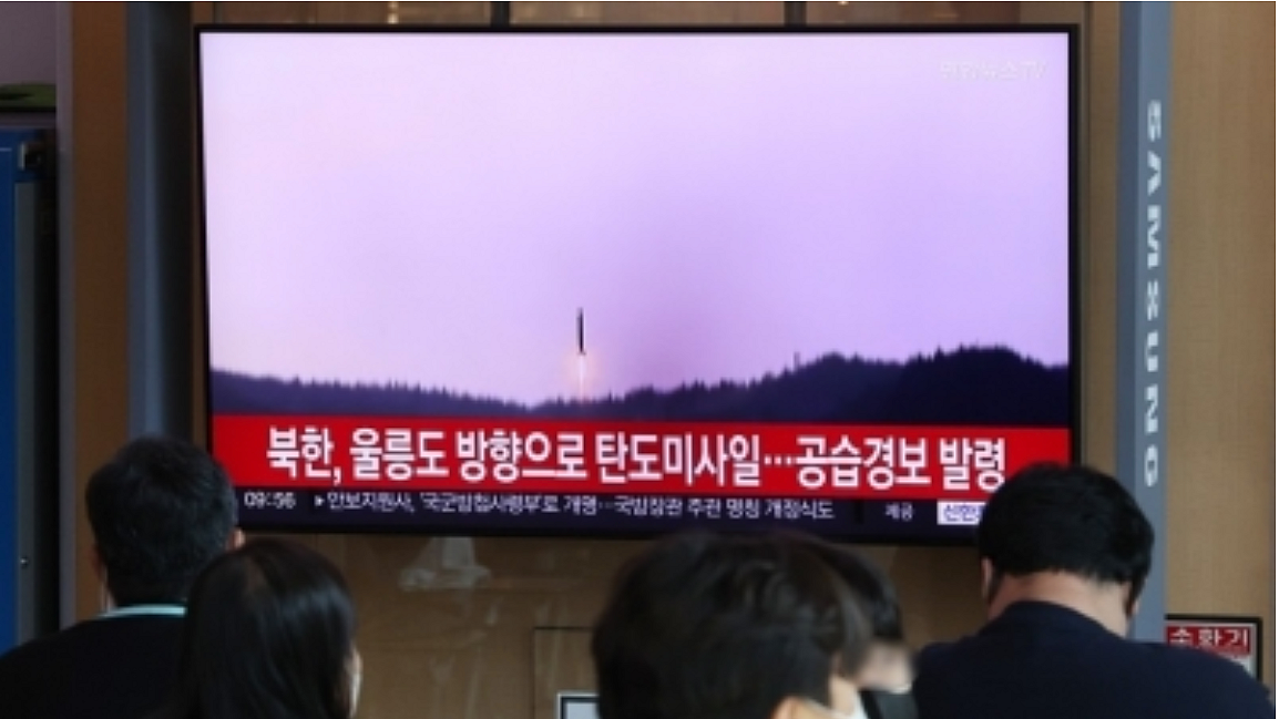 North Korea fires 3 short-range ballistic missiles