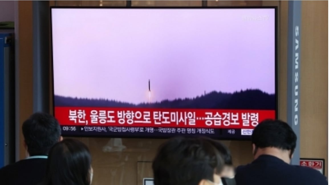 North Korea fires 3 short-range ballistic missiles