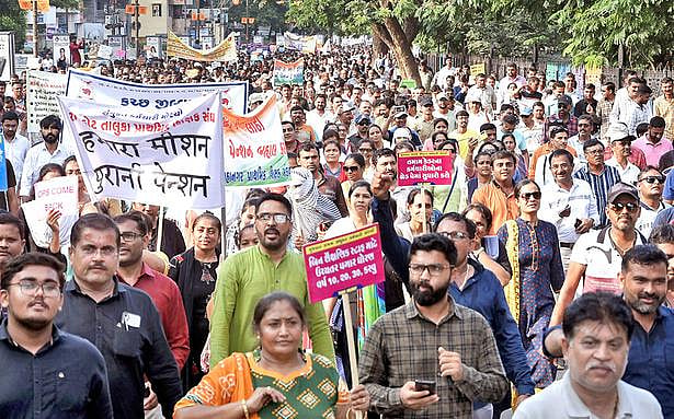 Explained: Why govt employees are agitating over pension in poll bound Gujarat
