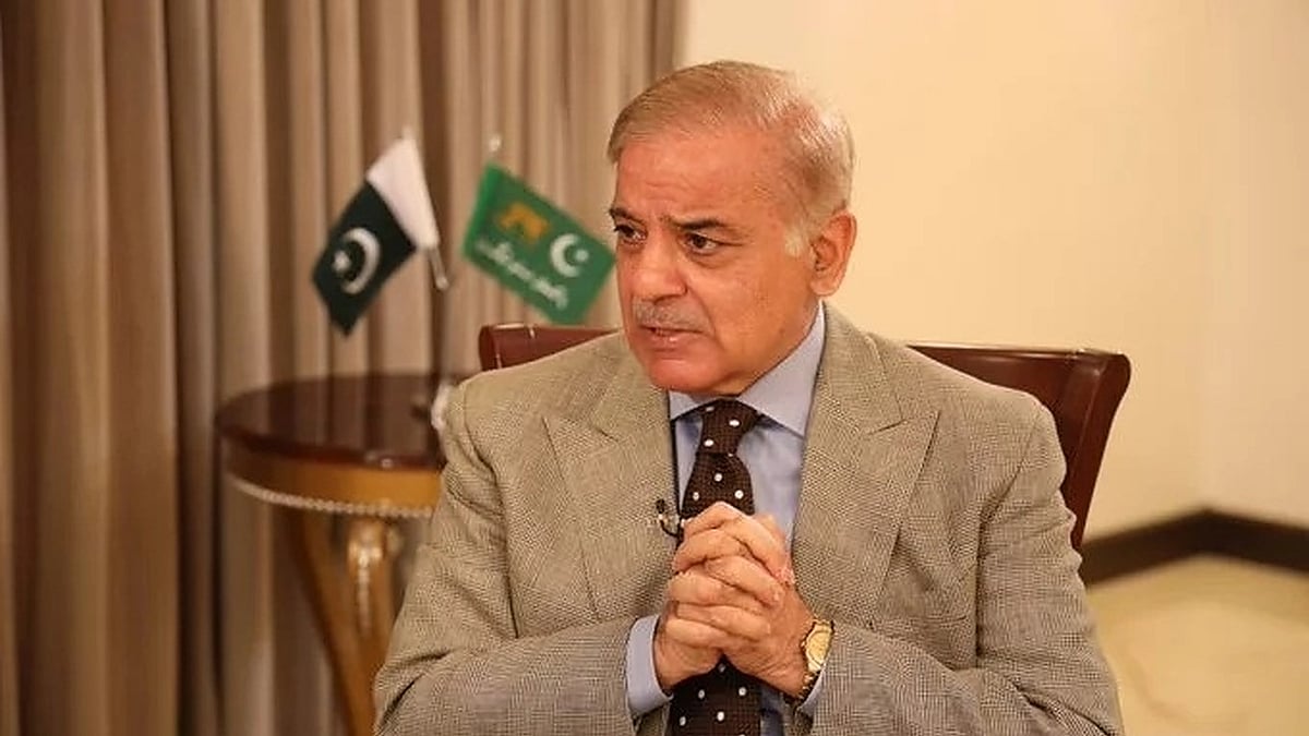 Pakistani PM Shehbaz Sharif.