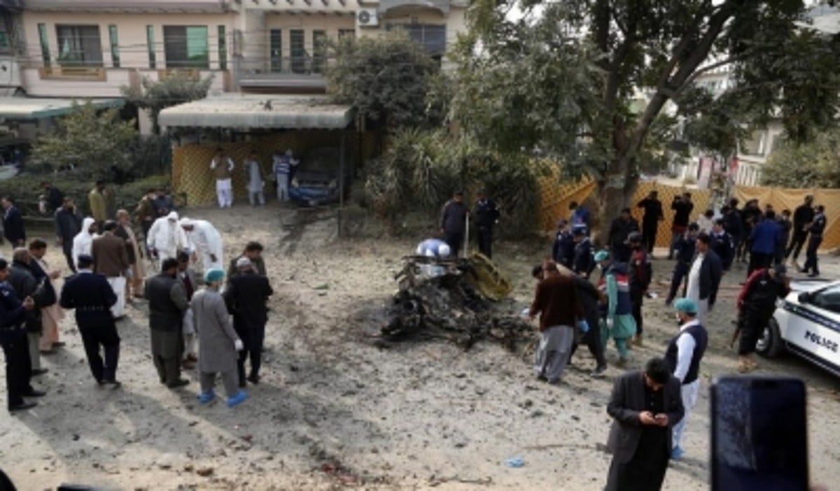 Public gatherings banned for 2 weeks in Islamabad after suicide attack
