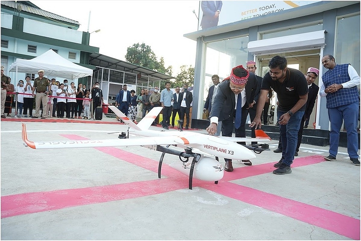 Meghalaya to start larger drone services to carry medicines in remote areas
