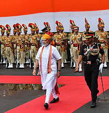 PM Modi, this author argues, makes up for his lack of (physical) stature in other ways