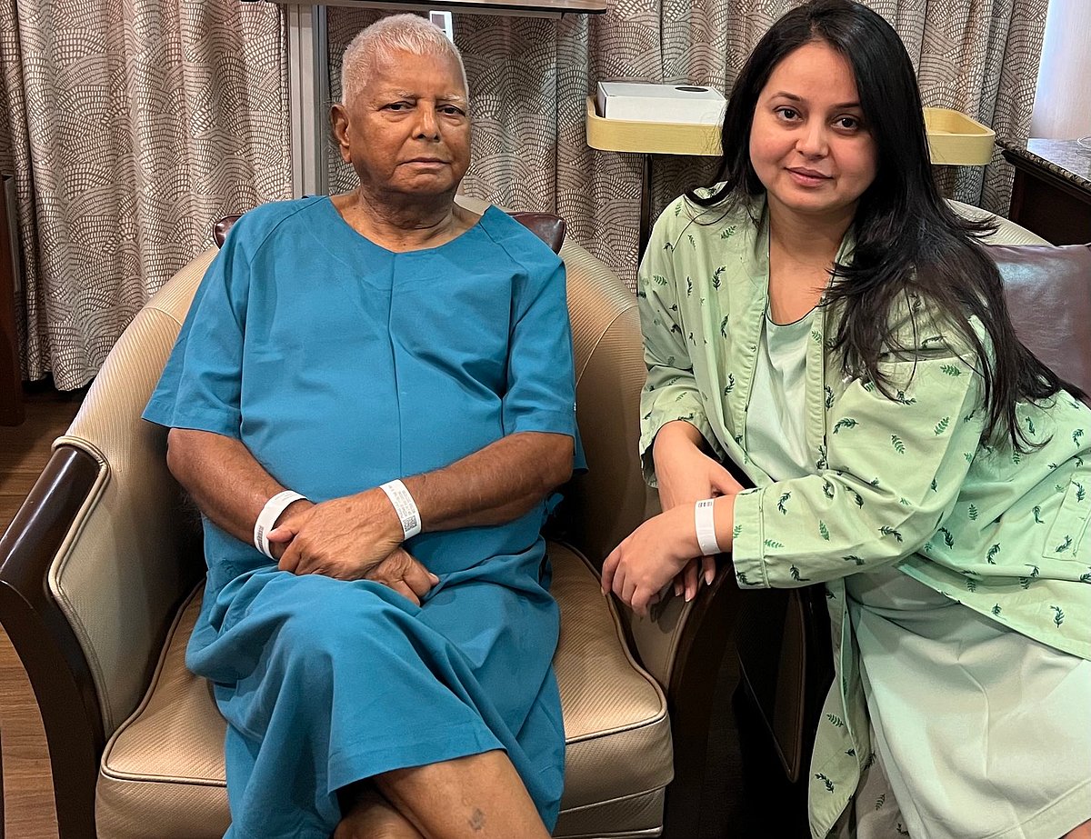 Lalu Prasad Yadav kidney transplant surgery successful in Singapore, his children confirm