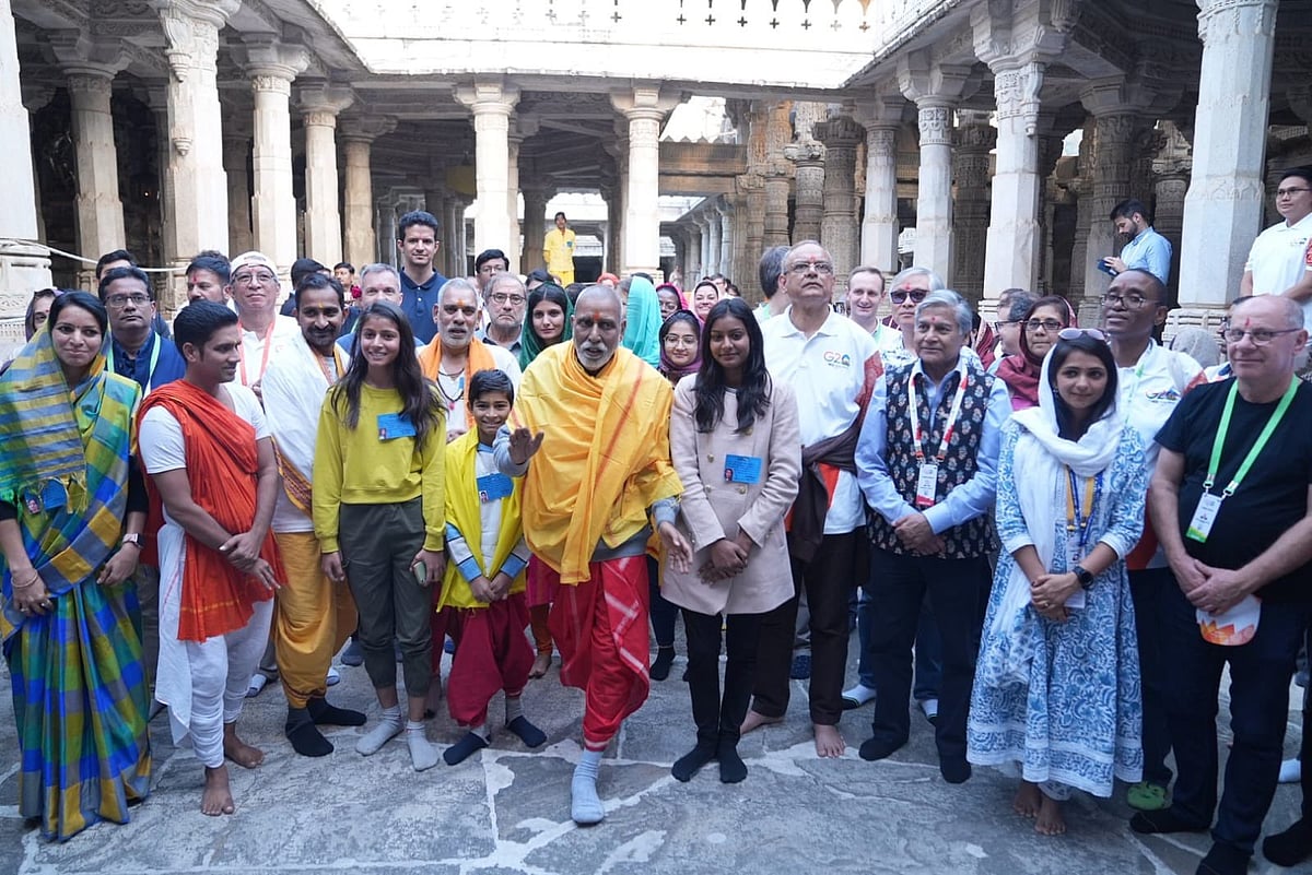 Kumbalgarh fort and Ranakpur temple excursions for the G20 delegates