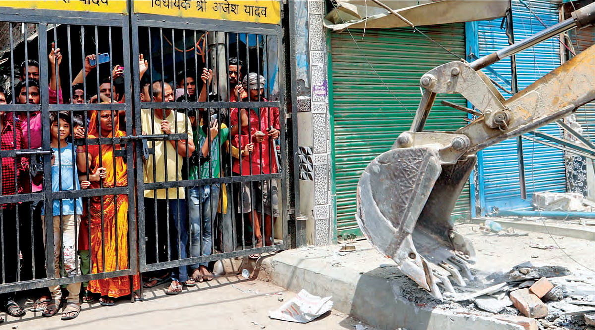 BJP's vehicle of destruction: Bulldozing the rule of law