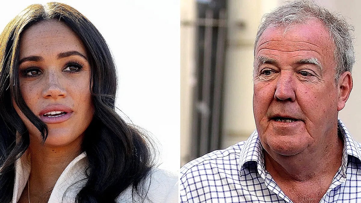 Meghan Markle (L), Jeremy Clarkson (R)