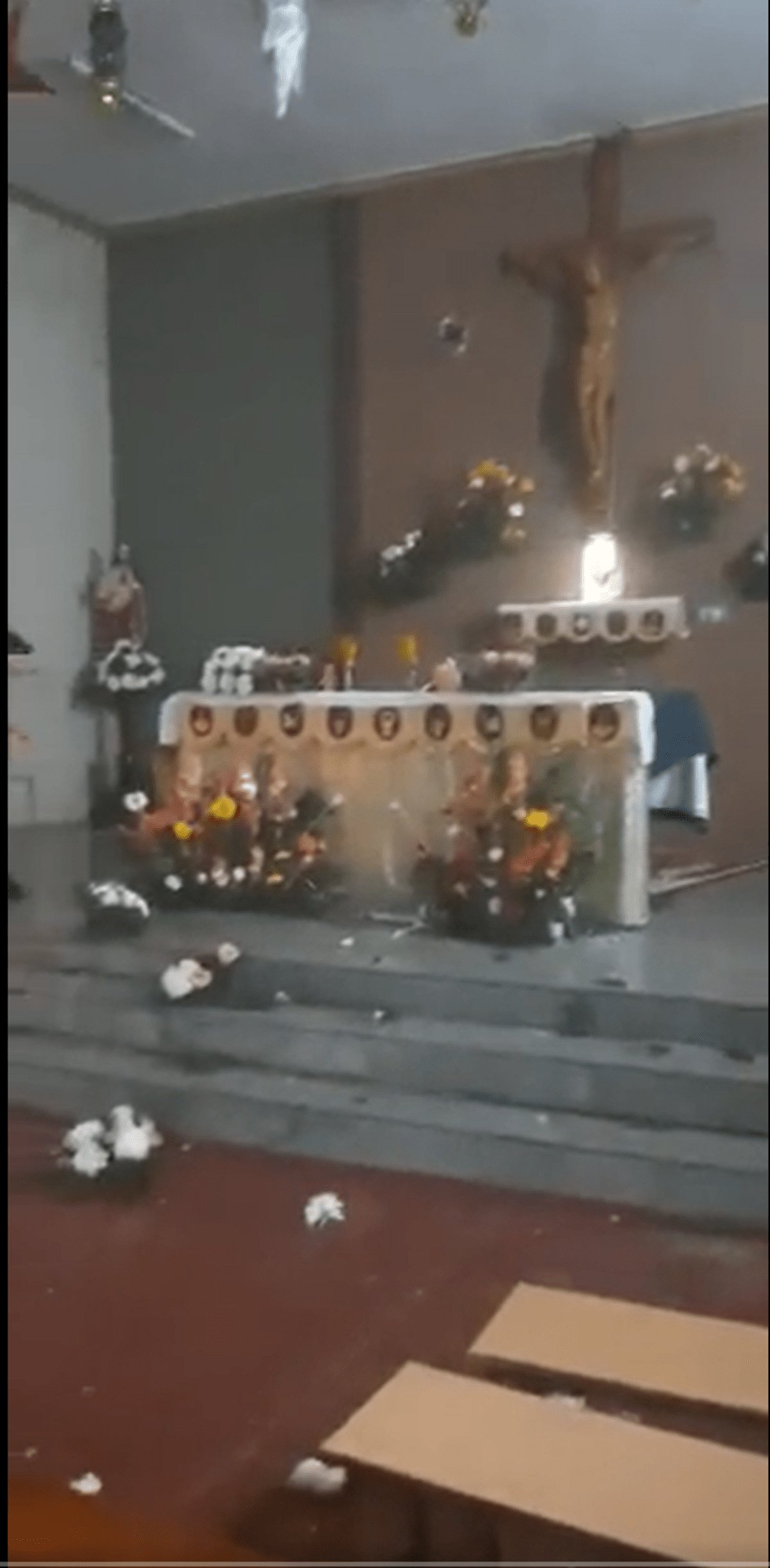 Church allegedly vandalised at Periyapatna in Mysuru