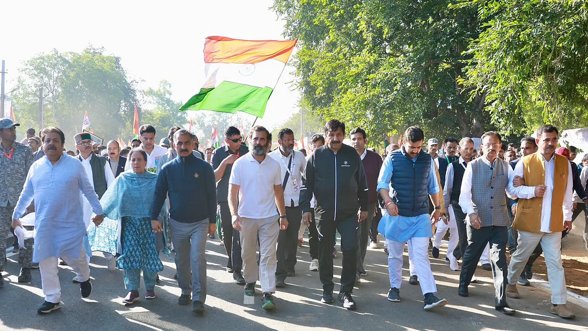 Representative image of Bharat Jodo Yatra (Photo: NH File Photo)