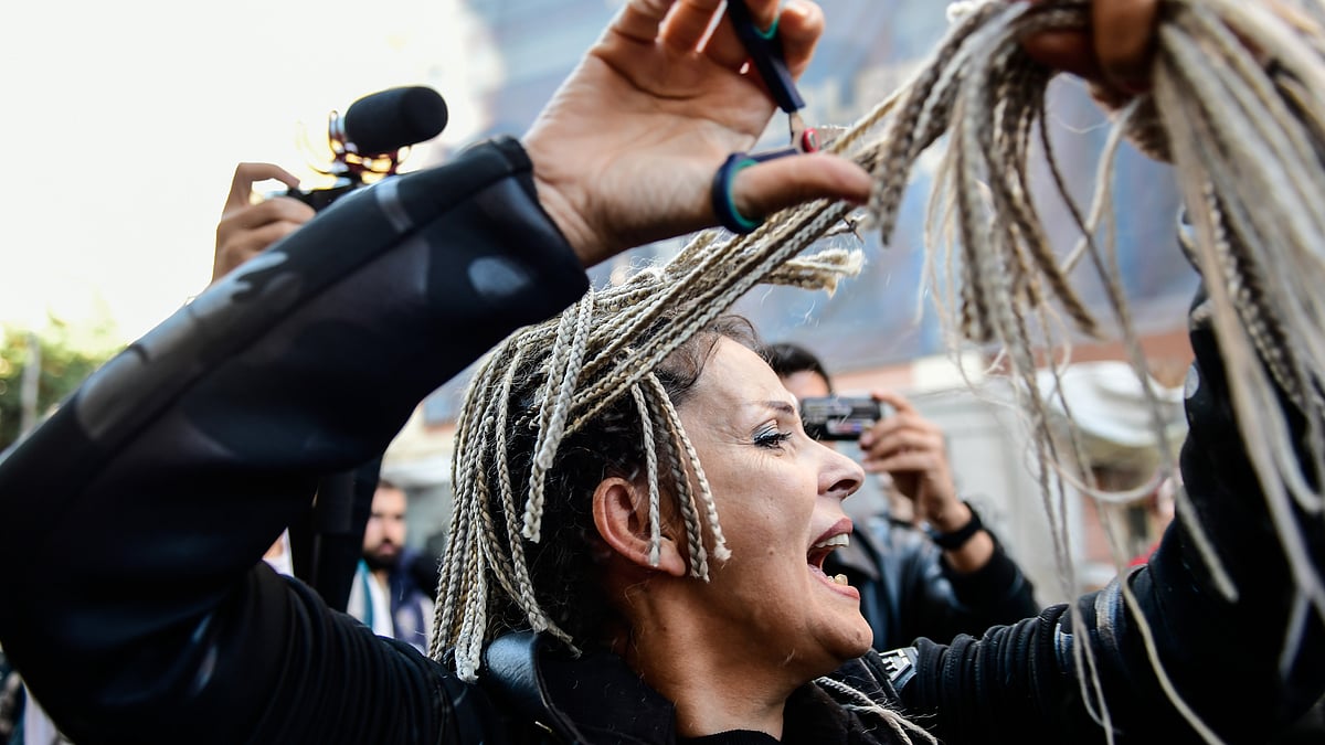 All across the three-month long protests, Iranian women have cut their hair as a sign of solidarity with Mahsa Amini