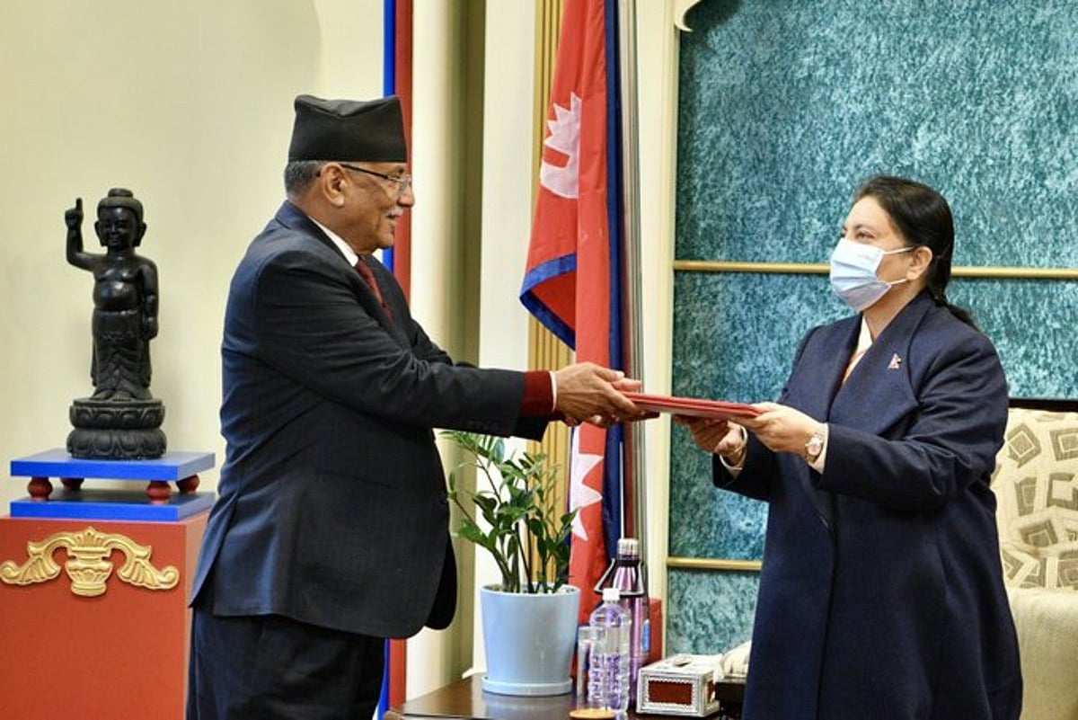Prachanda takes oath as Nepal PM, forms small cabinet