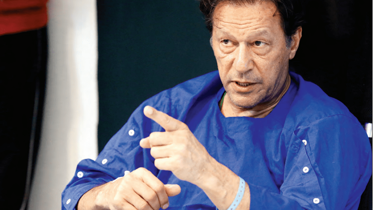 Former Pakistan Prime Minister Imran Khan in hospital after 
he was hit by bullets in an assassination attempt in Punjab’s Wazirabad
