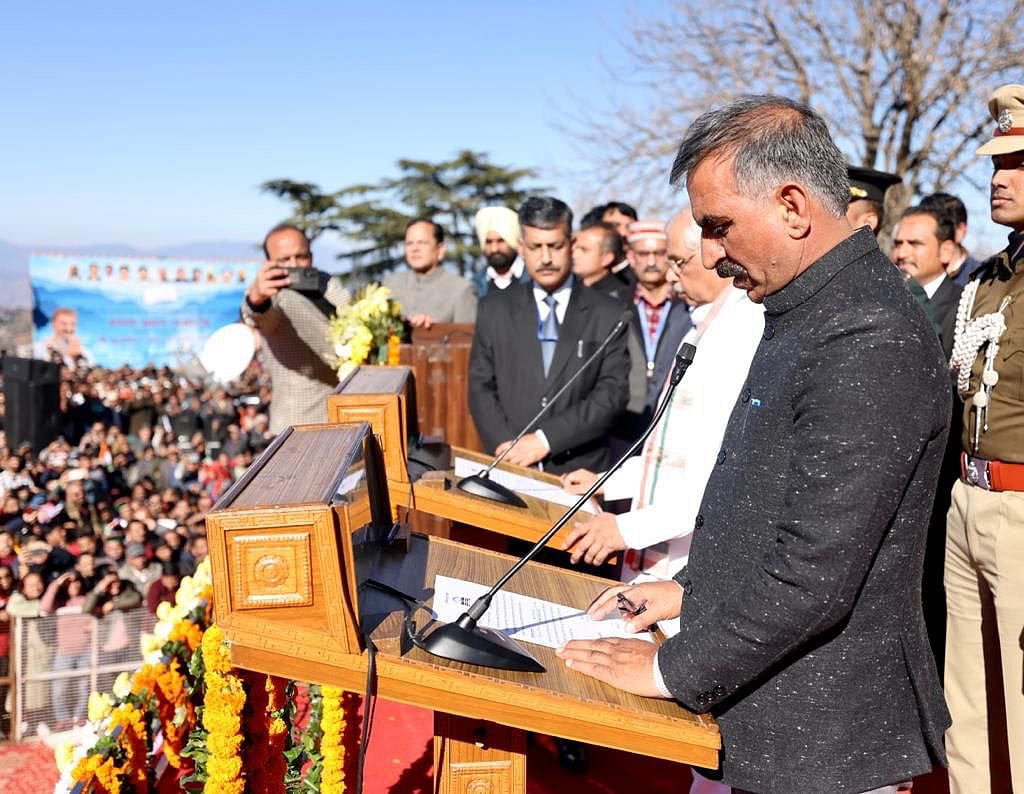 Himachal Cabinet expansion: Seven ministers take oath