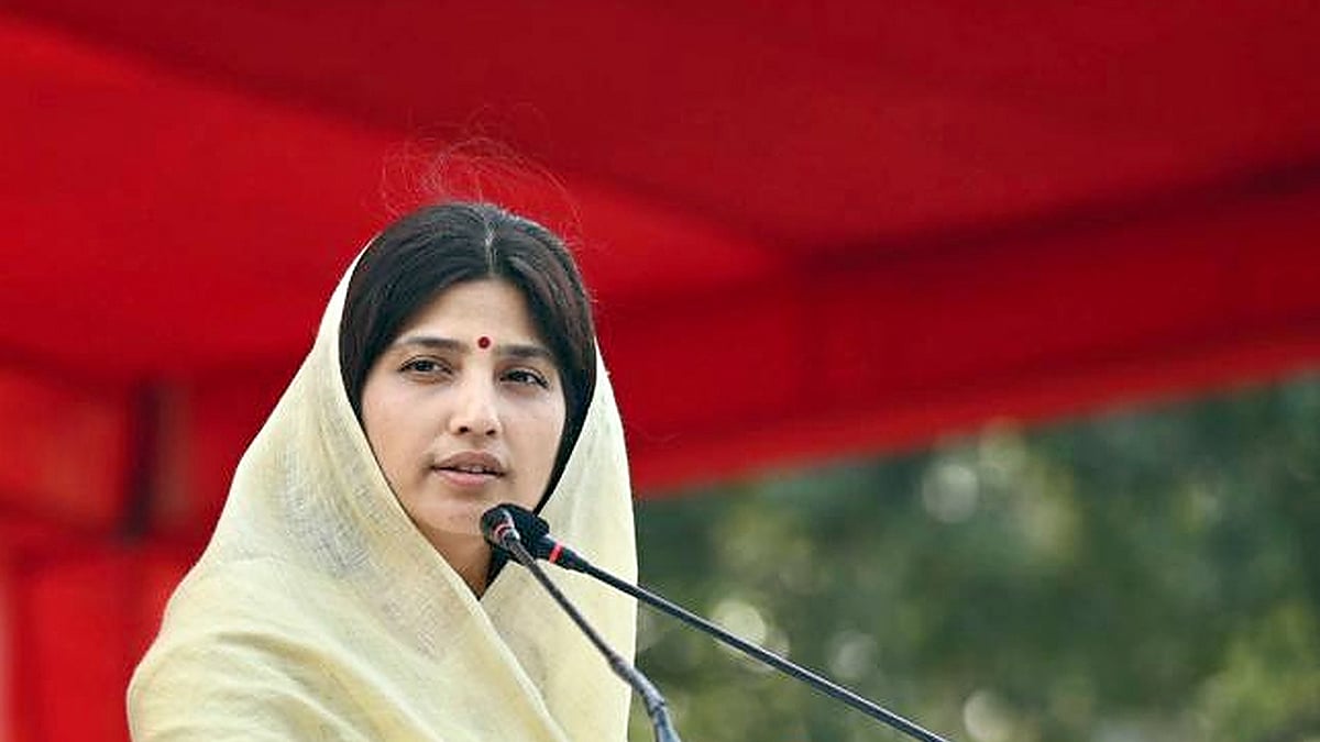 SP's Dimple Yadav leads in Mainpuri