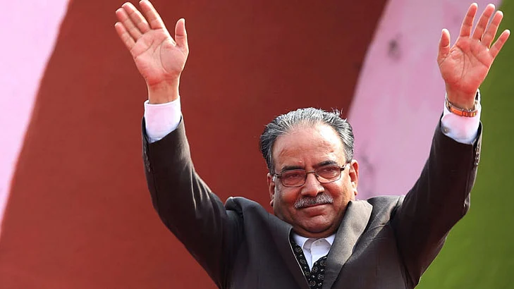 Nepal's Prime Minister Pushpakamal Dahal "Prachanda"