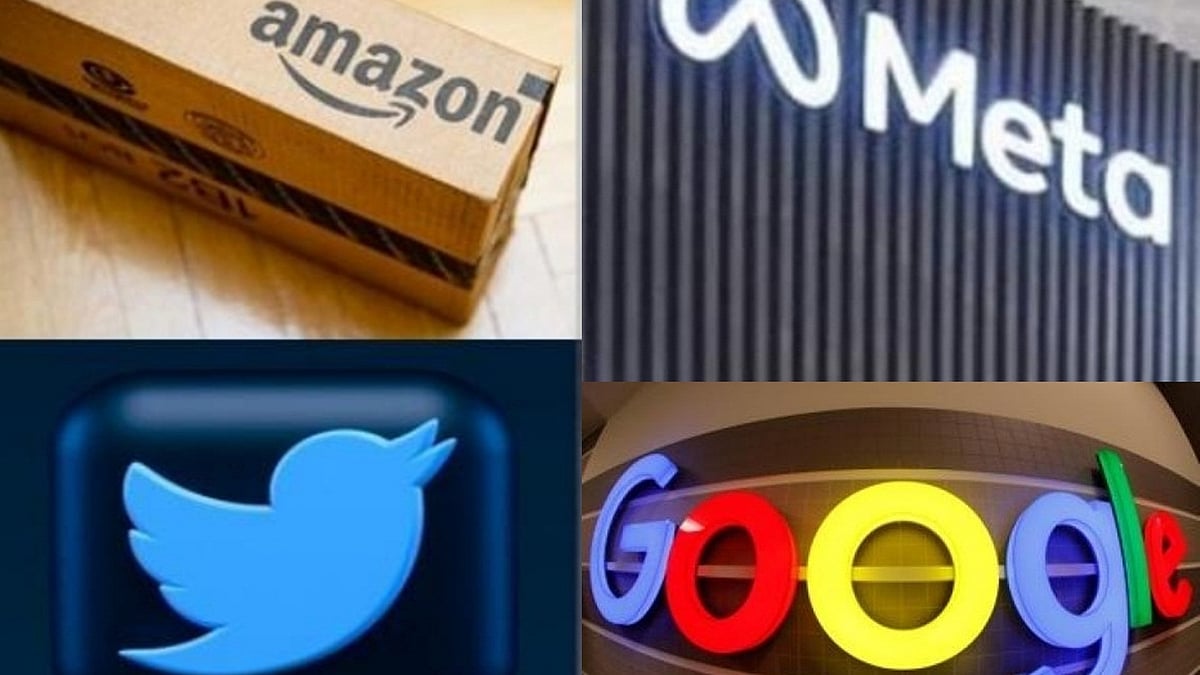 Meta, Amazon, Twitter, Google.