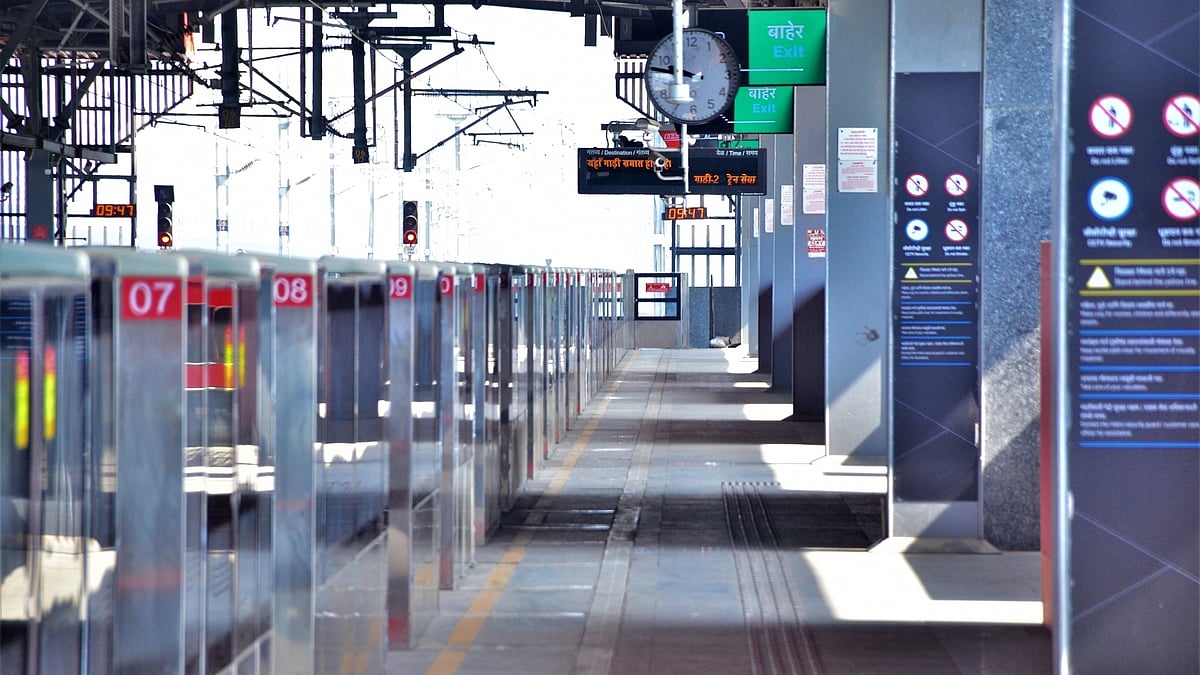 Some of the 10 'green stations ' of Mumbai Metro -7 which won the IGNC's top Platinum Rating.