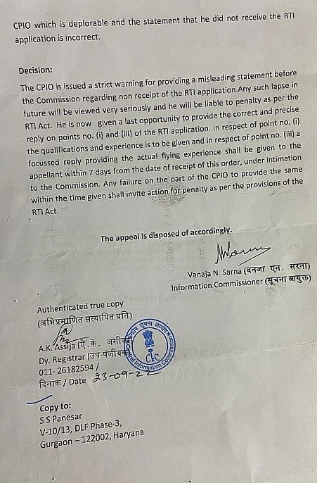 Ministry’s examiners harass aspiring pilots, DGCA must act to preempt mishaps: Pilots’ body