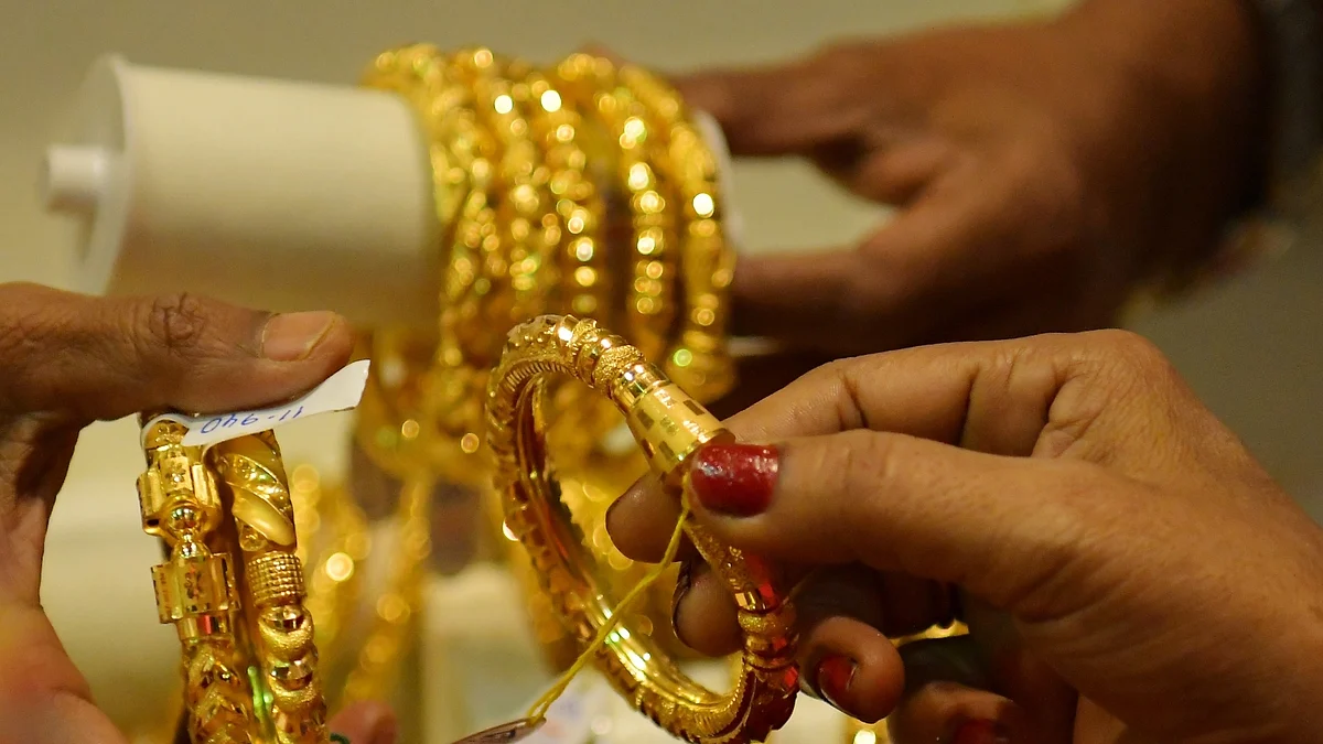 Gold. (Photo:Abhishek Saha/IANS)