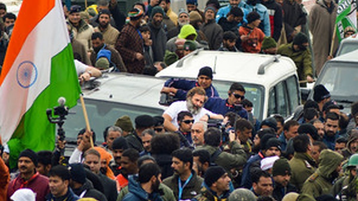 Bharat Jodo Yatra resumes from J-K's Awantipora