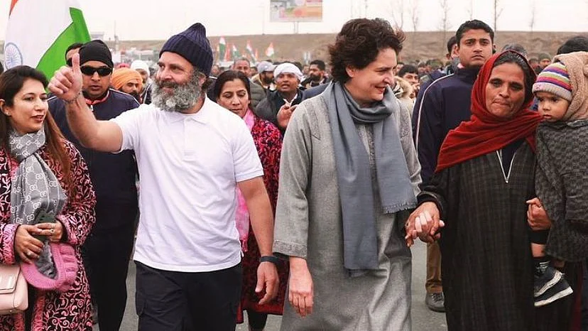 Rahul Gandhi resumes final lap of Bharat Jodo Yatra in Srinagar