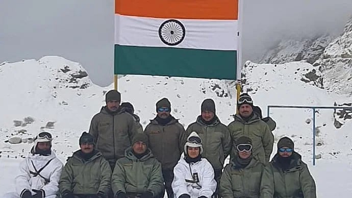 Captain Shiva Chauhan became the first woman officer to be operationally deployed at the highest battleground. 