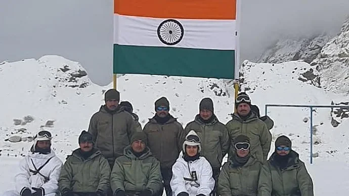 Captain Shiva Chauhan became the first woman officer to be operationally deployed at the highest battleground.