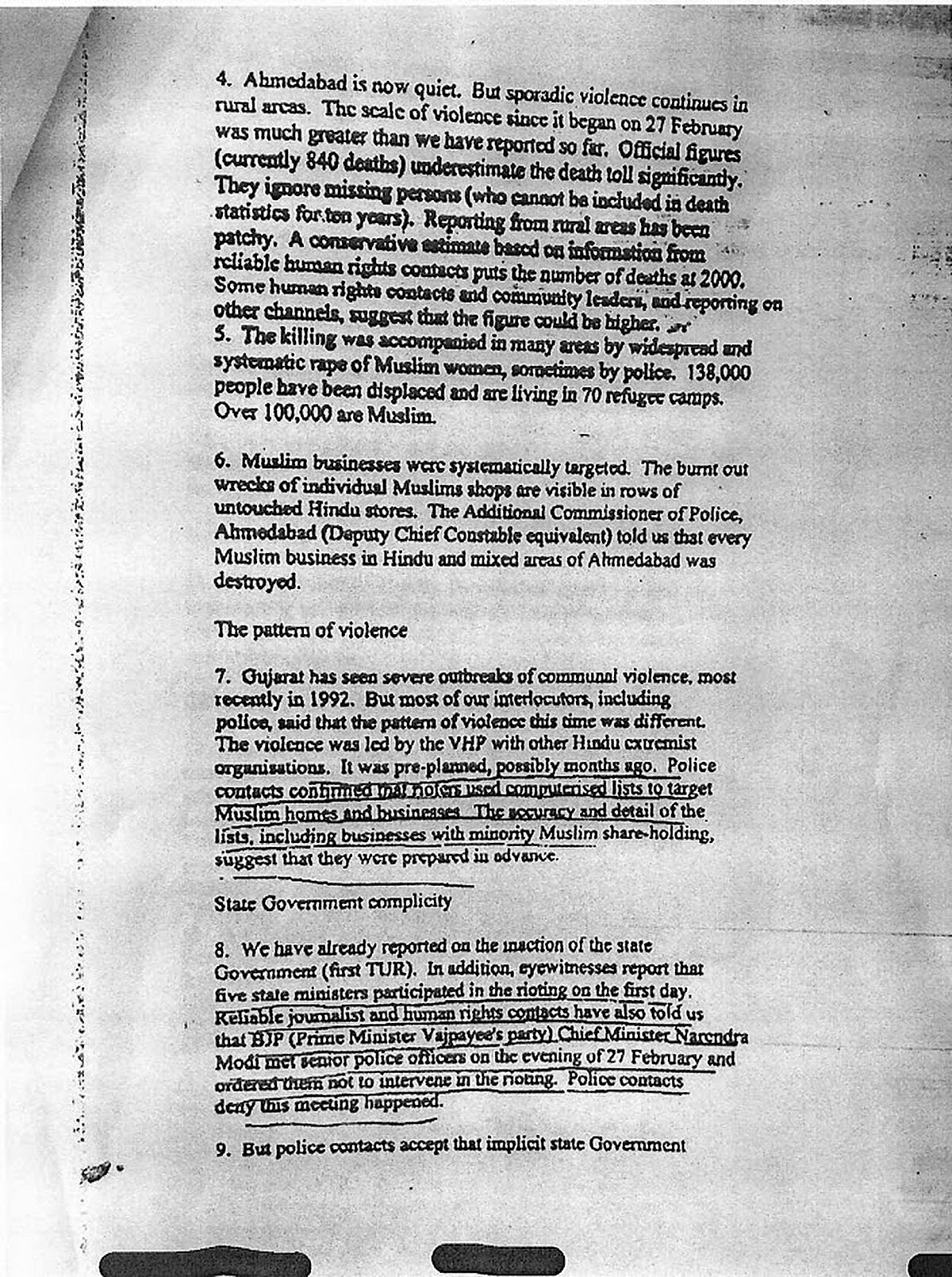 BBC Row: UK govt report states VHP planned Gujarat violence in advance, Godhra a ‘pretext’