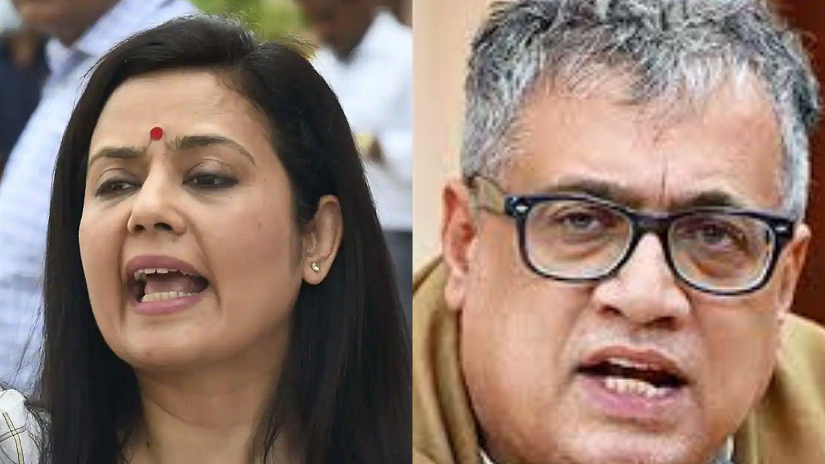 TMC MPs Mahua Moitra and Derek O'Brien 
