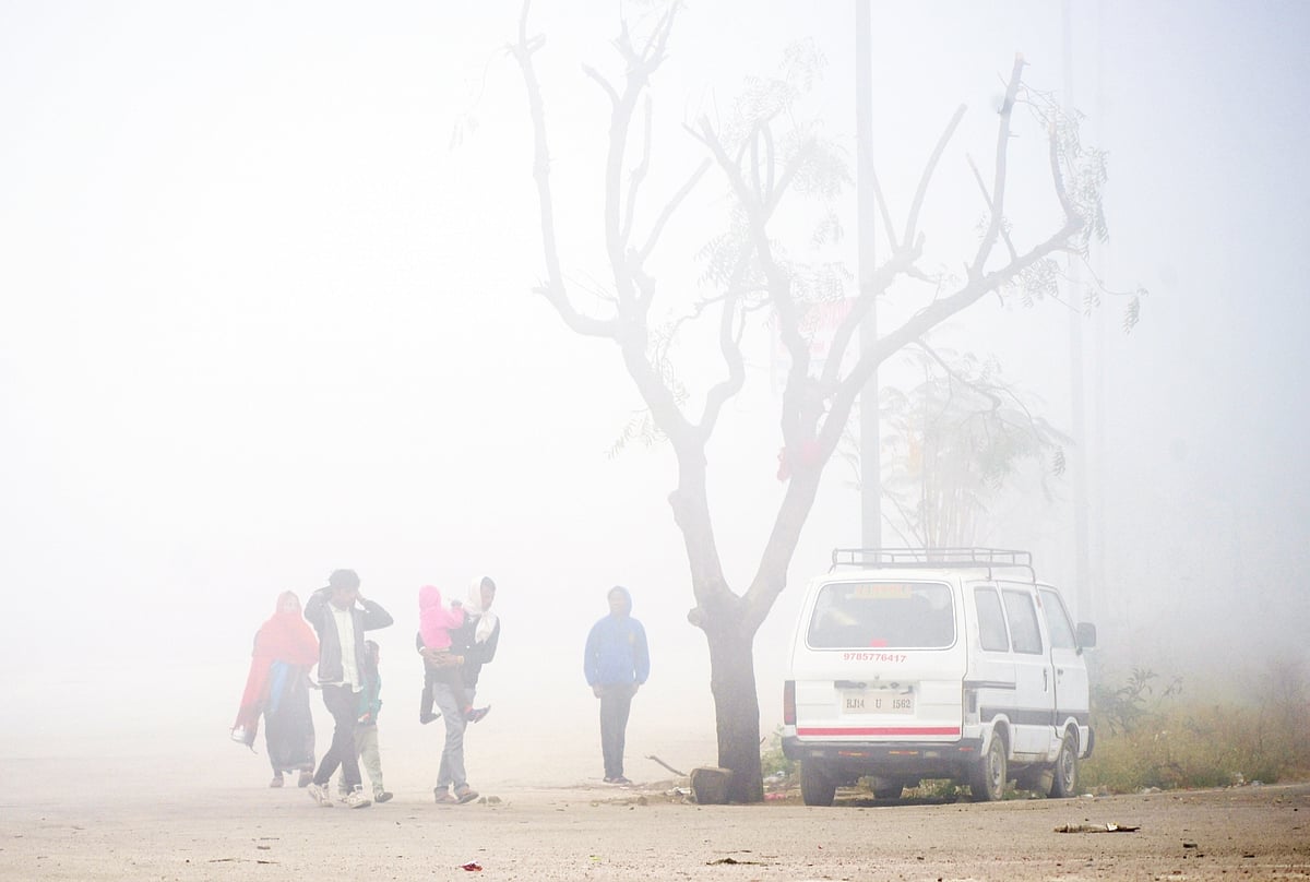 Dense fog covers Rajasthan; Churu freezes at minus 0.9 deg C