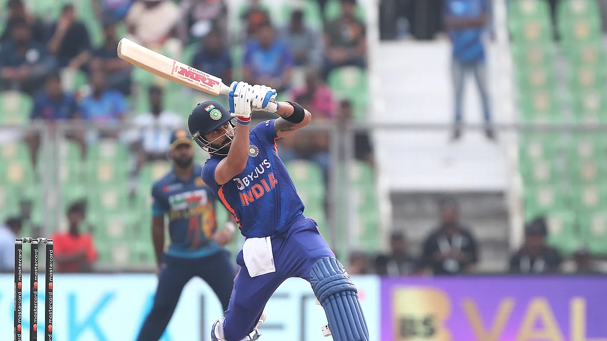 Virat Kohli in action against Sri Lanka in the 3rd ODI in Thiruvananthapuram on Sunday